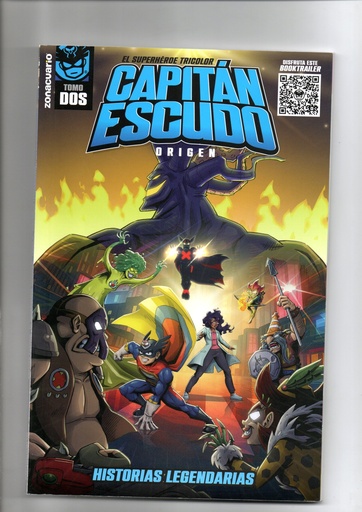 [9789942953681] COMIC CAPITÁN ESCUDO 2: HISTORIAS LEGENDARIAS