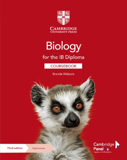 [9781009039680] BIOLOGY FOR THE IB DIPLOMA COURSEBOOK WITH DIGITAL ACCESS