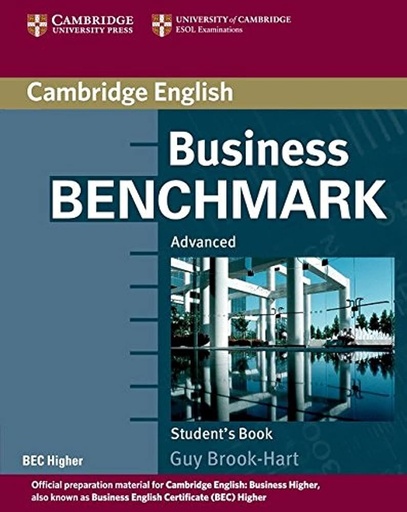 [9780521672955] BUSINESS BENCHMARK BEC EDITION STUDENTS BOOK ADVANCED