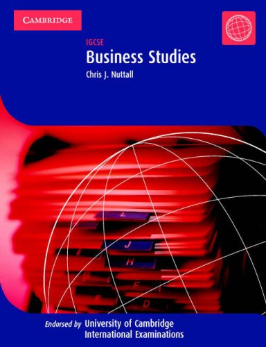 [9780521750950] BUSINESS STUDIES IGCSE