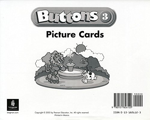[9780131826120] BUTTONS 3 PICTURE CARDS