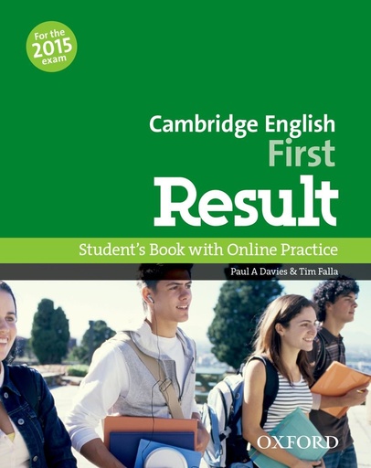 [9780194511926] CAMBRIDGE ENGLISH FIRST RESULT STUDENTS BOOK
