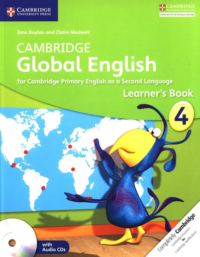 [9781107613638] CAMBRIDGE GLOBAL ENGLISH 4 LEARNERS BOOK WITH AUDIO CDS
