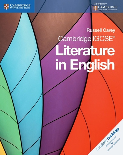 [9780521136105] CAMBRIDGE IGCSE LITERATURE IN ENGLISH