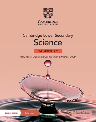[9781108742894] CAMBRIDGE LOWER SECONDARY SCIENCE 2ED WORKBOOK 9 WITH DIGITAL ACCESS (1 YEAR)