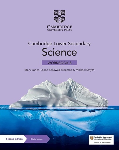 [9781108742856] CAMBRIDGE WORKBOOK 8 LOWER SECONDARY SCIENCE 2ED WITH DIGITAL ACCESS (1 YEAR)