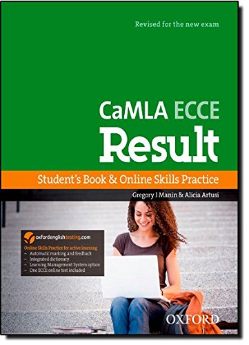 [9780194817486] CAMLA ECCE RESULT STUDENTS BOOK AND ONLINE SKILLS PRACTICE PACK