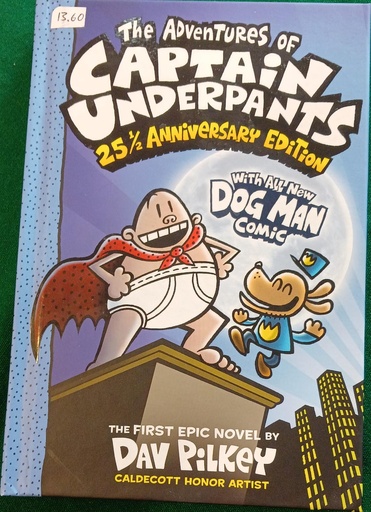 [9781338865394] CAPTAIN UNDERPANTS #1: THE ADVENTURES OF CAPTAIN UNDERPANTS