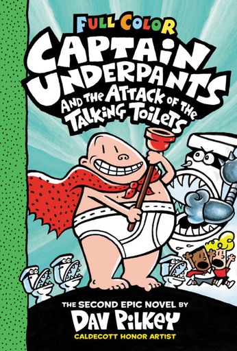 [9780545599320] CAPTAIN UNDERPANTS AND THE ATTACK OF THE TALKING TOILETS #2