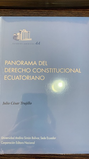 [9789942320346] PANORAMA DEL DERECHO CONSTITUCIONAL ECUATORIANO