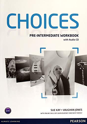 [9781408296196] CHOICES PRE-INTERMEDIATE WORKBOOK WITH AUDIO CD