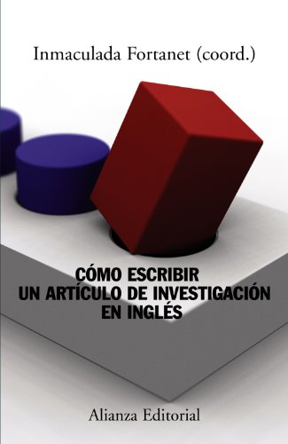 [9788420651231] COMO ESCRIBIR UN ARTICULO DE INVESTIGACION EN INGLES