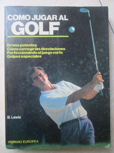 [9788425508554] COMO JUGAR GOLF