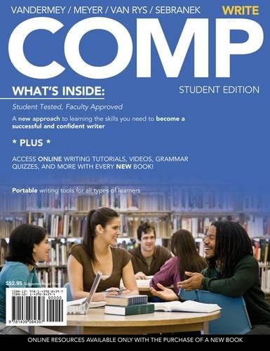 [9781439084397] COMP WRITE (WITH ENGLISH COURSEMATE WITH EBOOK PRINTED ACCESS CARD)