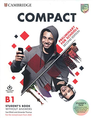 [9781108349093] COMPACT PRELIMINARY FOR SCHOOLS STUDENTS PACK