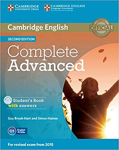 [9781107670907] COMPLETE ADVANCED 2ED STUDENTS BOOK WITH ANSWERS AND CD-ROM