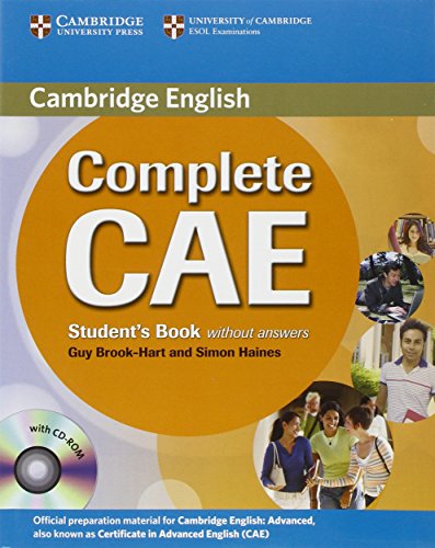 [9780521698429] COMPLETE CAE STUDENTS BOOK WITHOUT ANSWERS WITH CD-ROM