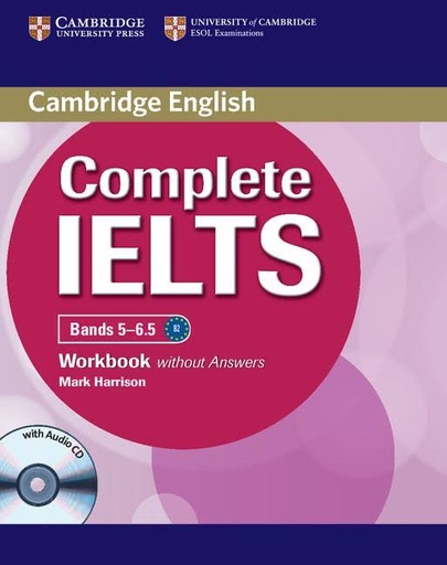 [9781107401976] COMPLETE IELTS BANDS 5-6.5 WORKBOOK WITH ANSWERS AND AUDIO CD