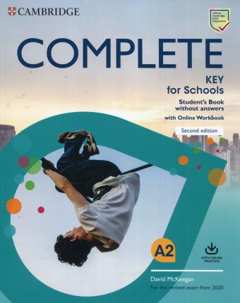 [9781108539371] COMPLETE KEY FOR SCHOOLS  A2 2ED STUDENTS BOOK WITHOUT ANSWERS