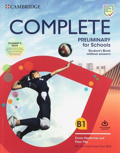 [9781108539067] COMPLETE PRELIMINARY FOR SCHOOLS STUDENTS BOOK PACK