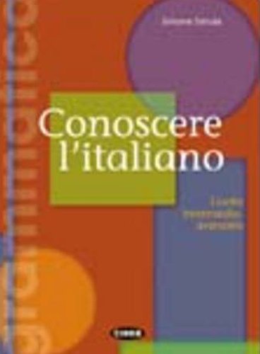 [9788877548115] CONOSCERE ITALIANO INTERMEDIO AVANZADO