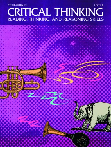 [9780811466042] CRITICAL THINKING LEVEL E