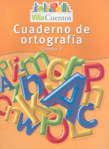 [9780153684517] CUADERNO DE ORTOGRAFIA G3 (VILLA CUENTOS)