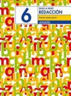 [9788466742658] CUADERNO DE REDACCION 6
