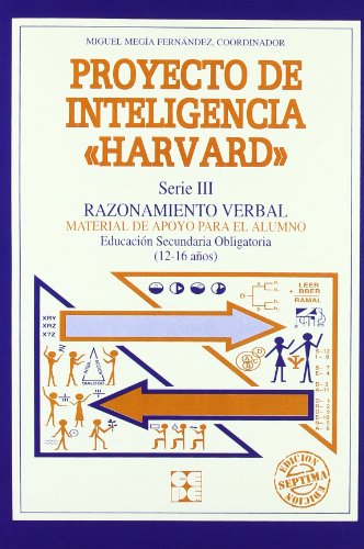 [9788478691005] CUADERNO HARVARD 3 SECUNDARIA RAZONAMIENTO VERBAL PROYECTO DE INTELIGENCIA
