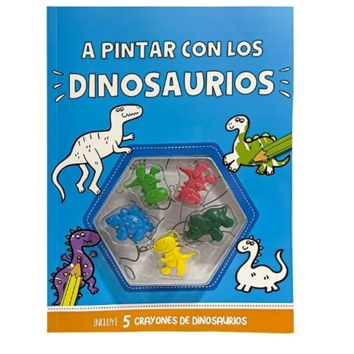[9789874554994] DINOSAURIOS A PINTAR C/CRAYONES