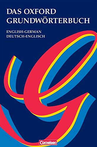 [9780194313834] DAS OXFORD GRUNDWORTERBUCH ENGLISH GERMAN