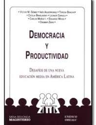 [9789582002053] DEMOCRACIA Y PRODUCTIVIDAD (45)                             