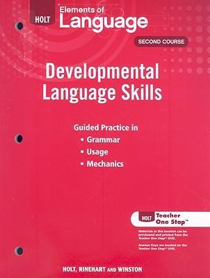 [9780030992025] DEVELOPMENT LANGUAGE SKILLS BOOK 2