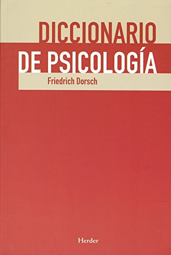 [9788425425745] DICCIONARIO DE PSICOLOGIA