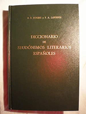 [8424913523] DICCIONARIO DE SEUDONIMOS LITERARIOS ESPAÑOLES              