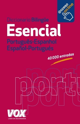 [9788499740799] DICCIONARIO ESENCIAL PORTUGUES-ESPANHOL / ESPAÑOL-PORTUGUES