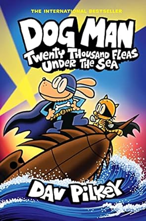 [9781338801910] DOG MAN 11: TWENTY THOUSAND FLEAS UNDER THE SEA