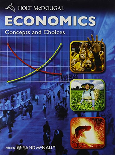 [9780547082943] ECONOMICS HOLT STUDENT BOOK 2011