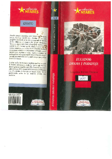[9789978495162] ECUADOR DRAMA Y PARADOJA
