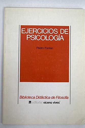 [8431622210] EJERCICIOS DE PSICOLOGIA                                    