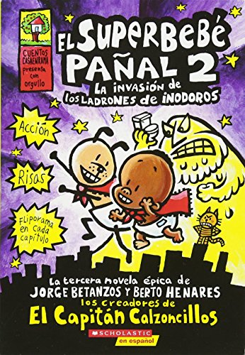 [9780545375627] EL SUPERBEBE PANAL, VOL. 2: LA INVASION DE LOS LADRONES DE INODOROS