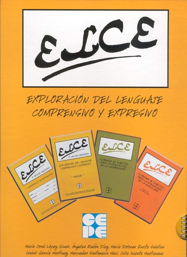 [9788478692316] ELCE EXPLORACION DEL LENGUAJE COMPRENSIVO Y EXPRESIVO MALETIN
