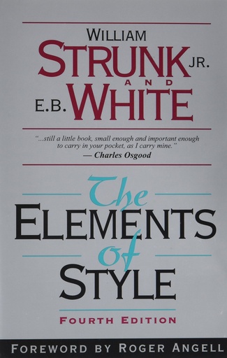 [9780205309023] ELEMENTS OF STYLE 