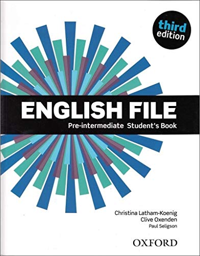 [9780194598576] ENGLISH FILE PRE-INTERMEDIATE STUDENTS BOOK