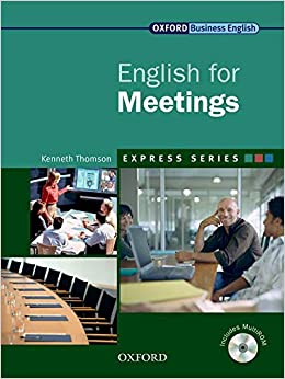 [9780194579339] ENGLISH FOR MEETINGS SB AND MULTIROM