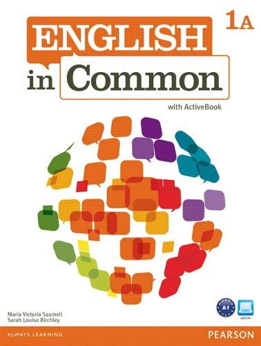 [9780132628594] ENGLISH IN COMMON 1A WITH ACTIVEBOOK