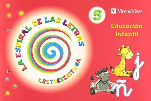[9788468202501] ESPIRAL DE LAS LETRAS 5, LA LECTOESCRITURA