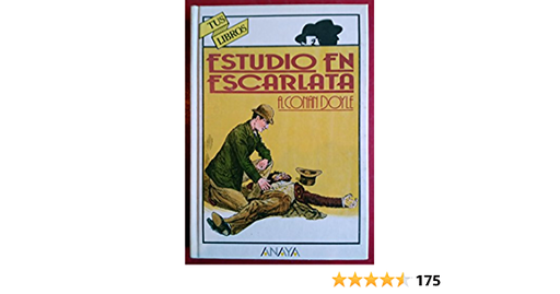 [9788420738031] ESTUDIO EN ESCARLATA (COL. TUS LIBROS)                      