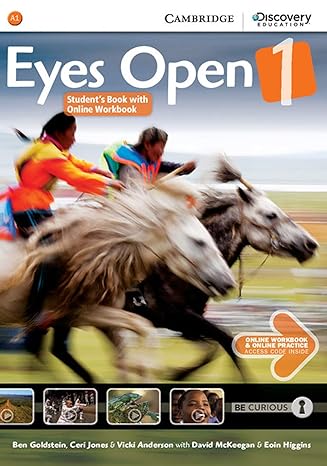 [9781107467286] EYES OPEN STUDENTS BOOK WITH ONLINE WORKBOOK AND ONLINE RESOURCES 1