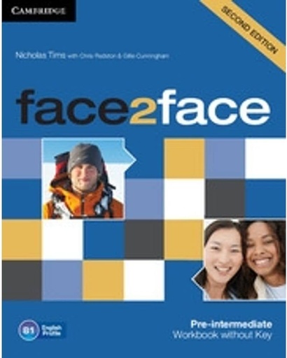 [9781107603523] FACE2FACE 2ED PRE-INTERMEDIATE WB WITHOUT KEY